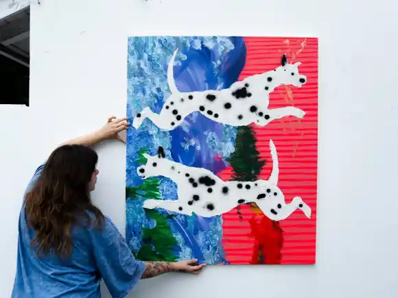 Inauguran dos muestras de arte en Casa intermitente