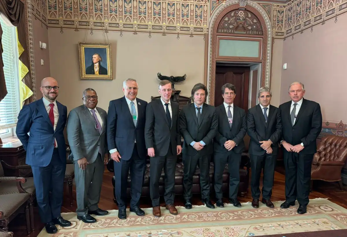 Javier Milei se reunió con Jack Sullivan y Juan González en la Casa Blanca.