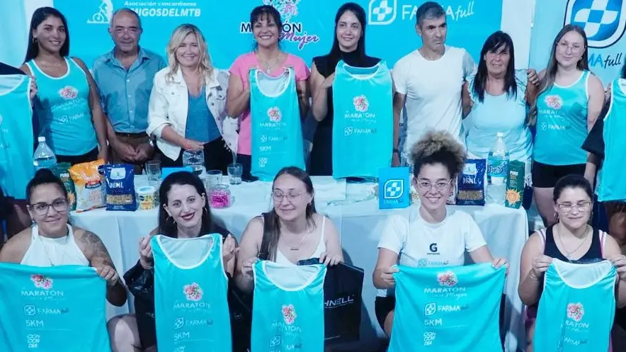Mañana domingo se corre la 16 Maratón de la Mujer en Concordia