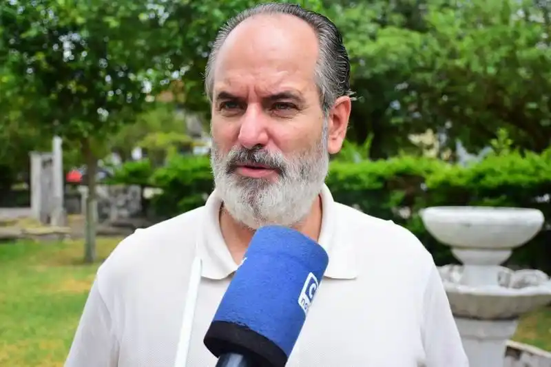 Gusberti: “con la fuerte bajante del río Paraguay
se dificulta la captación de agua potable”