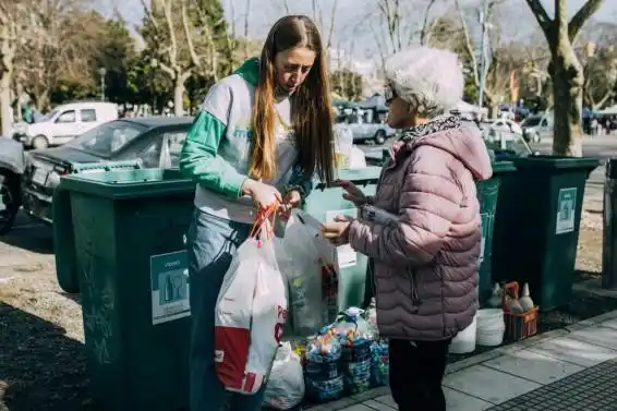 Este viernes el Punto Verde estará en Plaza Italia.