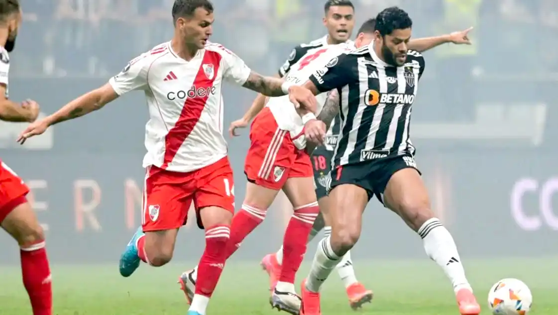 Atlético Mineiro goleo a River en el primer cruce de las semifinales