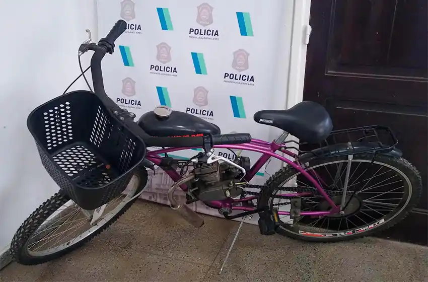 Siete meses después, recuperó la bicimoto que le habían robado de la puerta de su casa