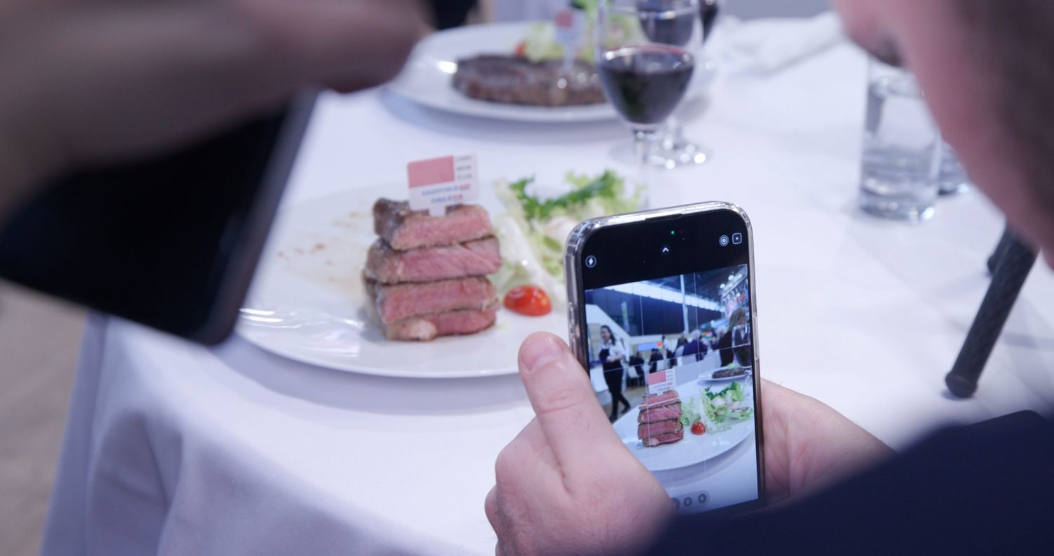 Influencers europeos viralizaron la calidad de la carne argentina