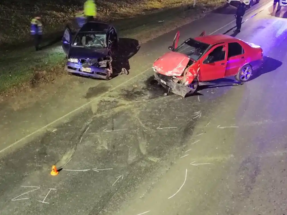 Grave accidente de tránsito: dos heridos trasladados al Hospital Masvernat