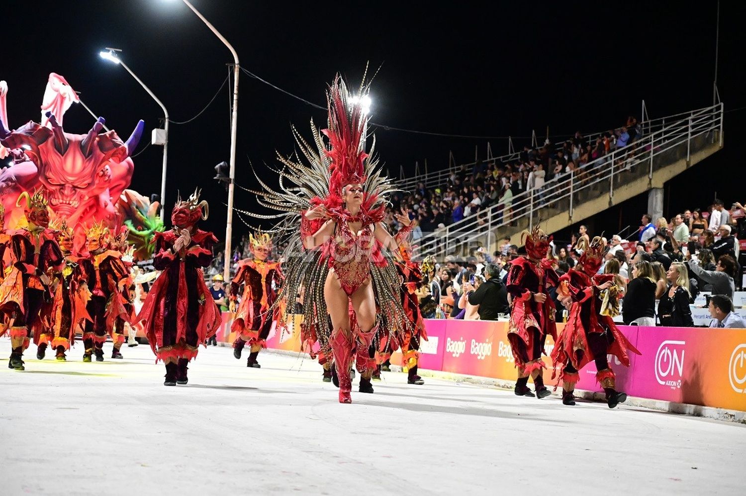 Le descontaron un punto a Ará Yeví luego de su debut en el Carnaval del País