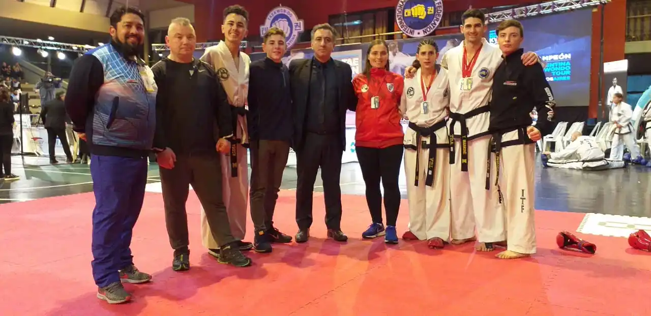 Caba y Maimone siguen coleccionado oros