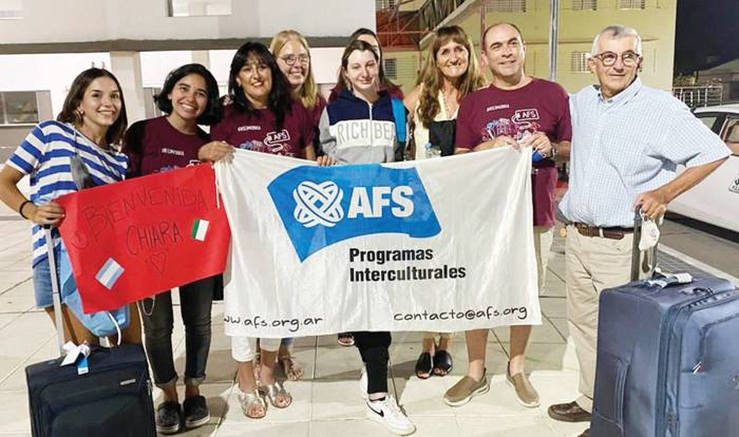 AFS Concordia volvió a recibir  estudiantes de intercambio