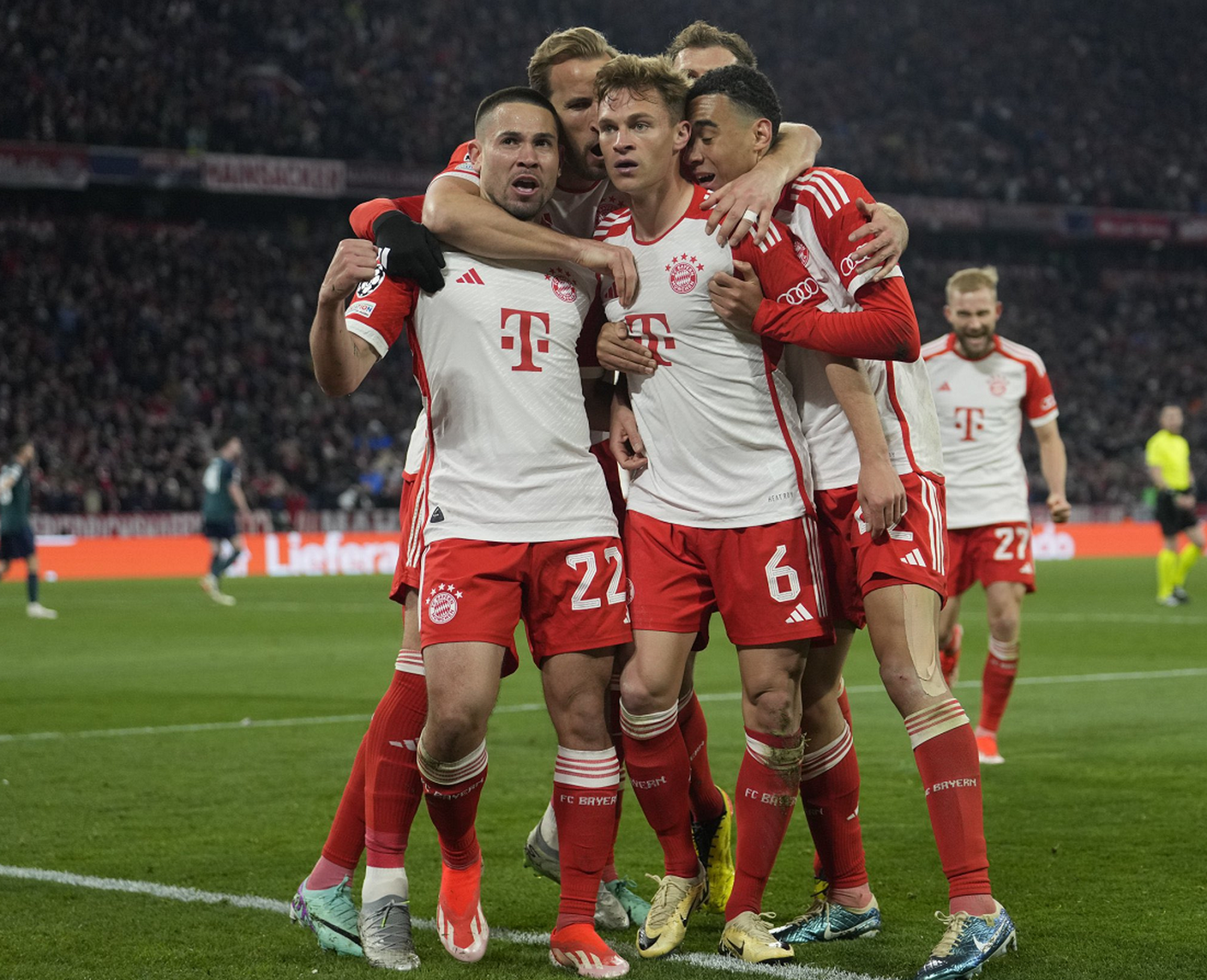 Bayern Múnich eliminó a Arsenal y se metió en semifinales de la Champions League