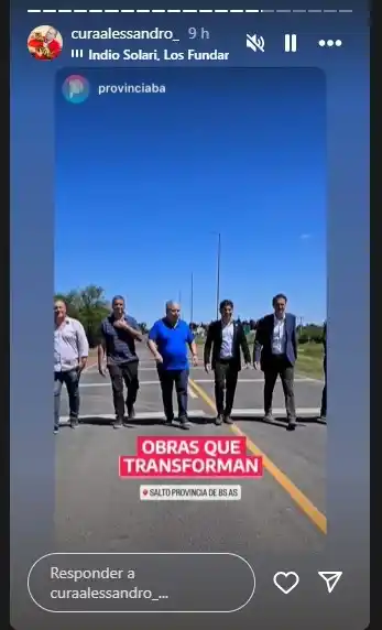 Kicillof en Salto