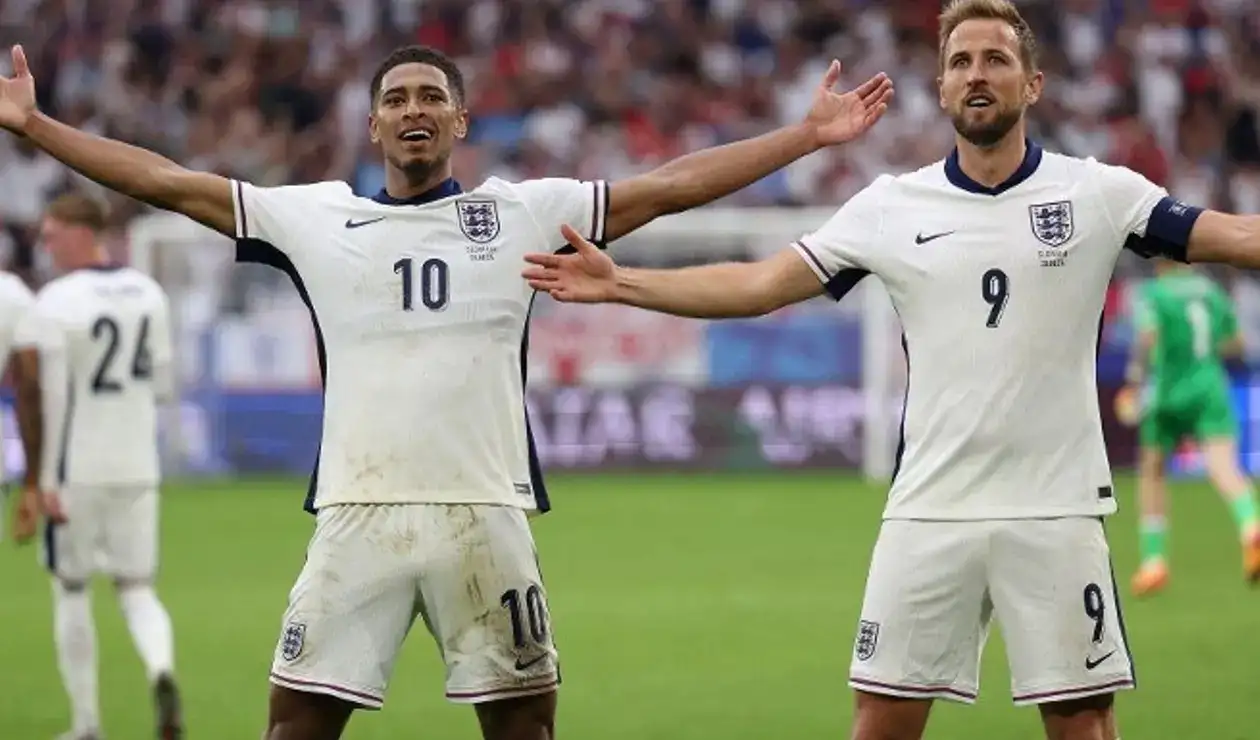 Jude Bellingham recrea junto a Harry Kane su clásico festejo
