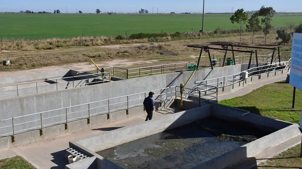 Planta depuradora de líquidos cloacales