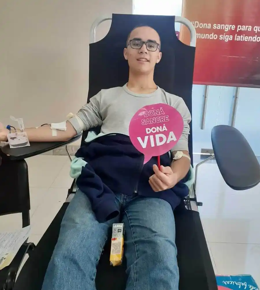 Exitoso operativo de colecta externa de sangre