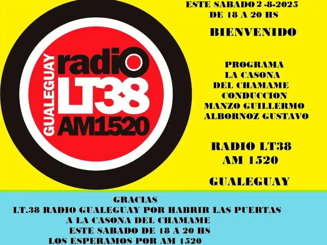 “La Casona del Chamamé” llega a Radio Gualeguay y se expande a nuevas audiencias