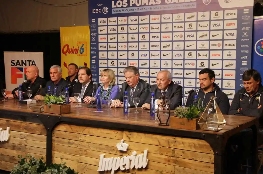 Argentina-Gales fue presentado en el Patio de la Cervecería