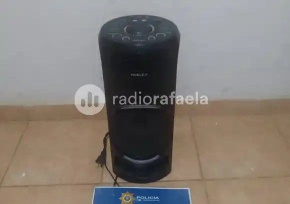 Secuestran un parlante en Rafaela tras una denuncia por redes sociales