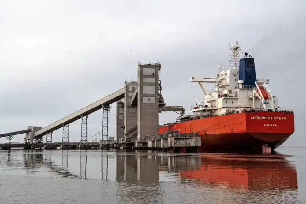 Cuáles son las obras que llegan a los puertos de Bahía Blanca y Coronel Rosales