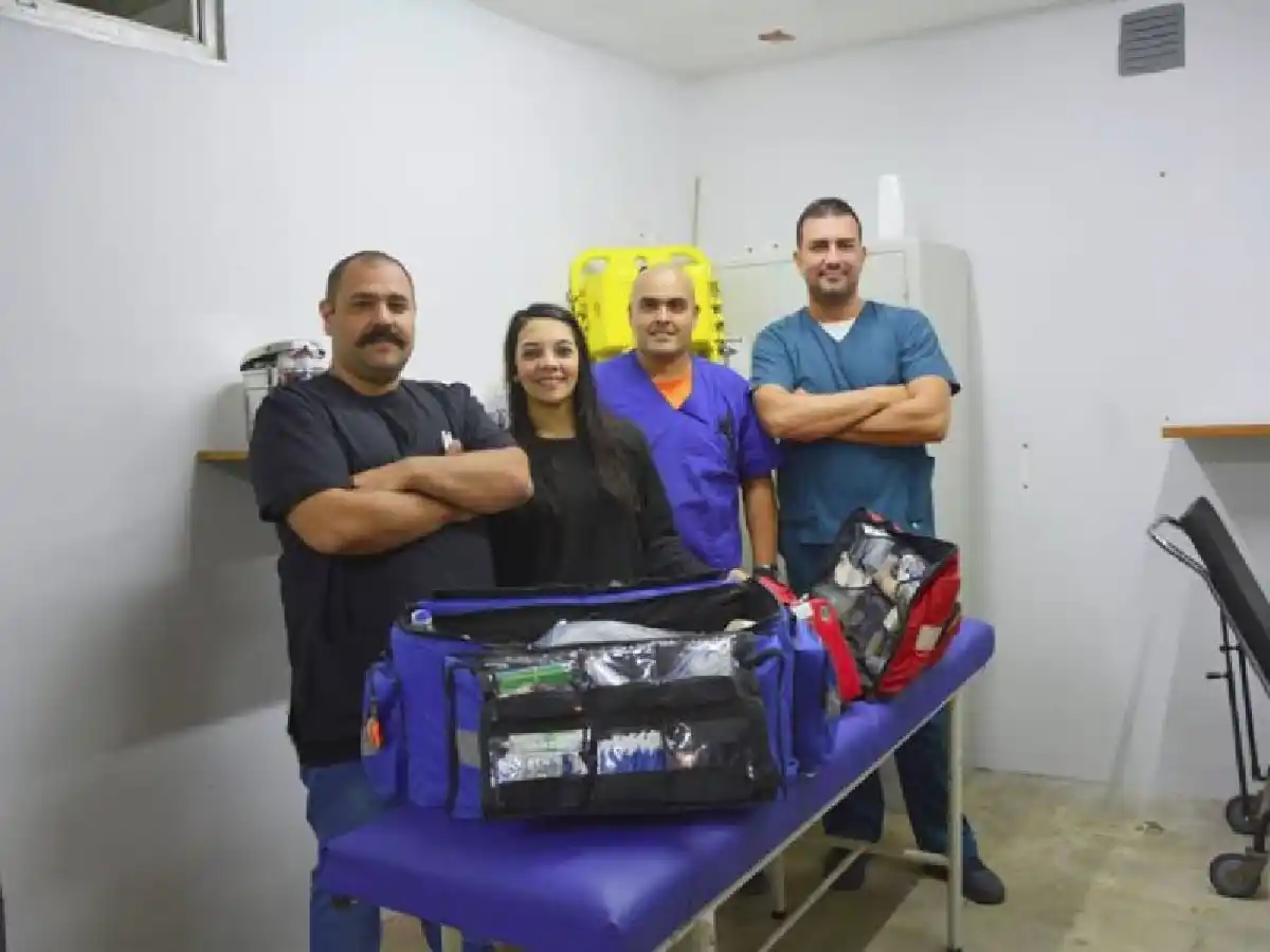 El "Gigante" de Bomberos ya tiene su sala de primeros auxilios