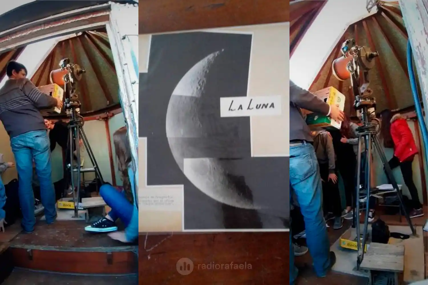 Lisandro Gino - divulgador científico Sigue la campaña para recuperar y mantener el Observatorio Astronómico "Przybyl-Severín-Amigos de Ucrania" - 1