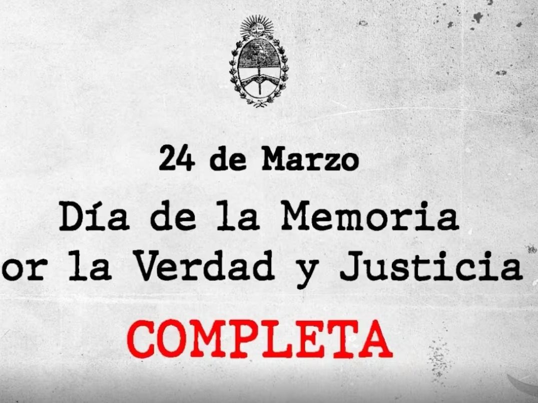 Día de la Memoria.