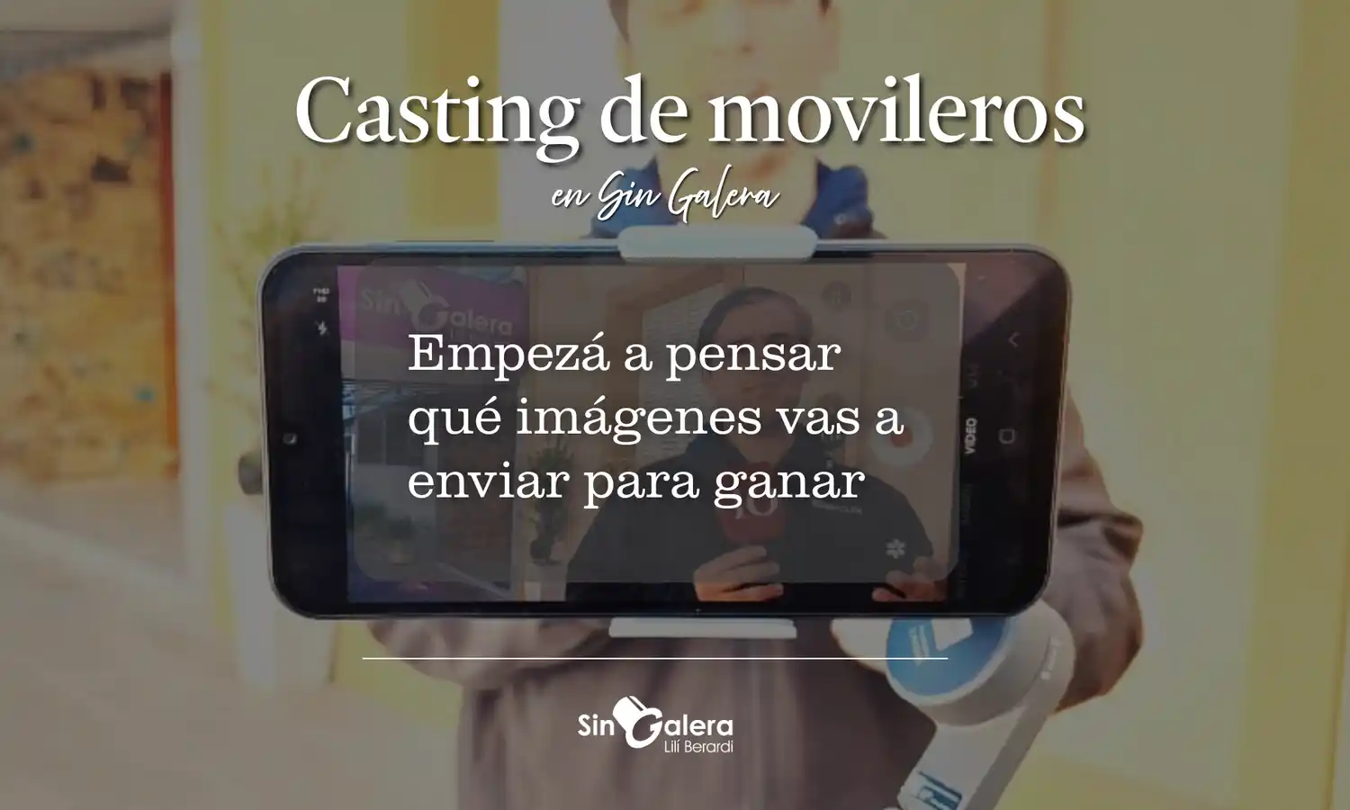Enviá tu video al WhatsApp 3329 479958.