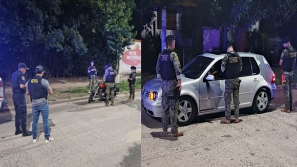 Sumaron controles vehiculares en Río Tala y Santa Lucía