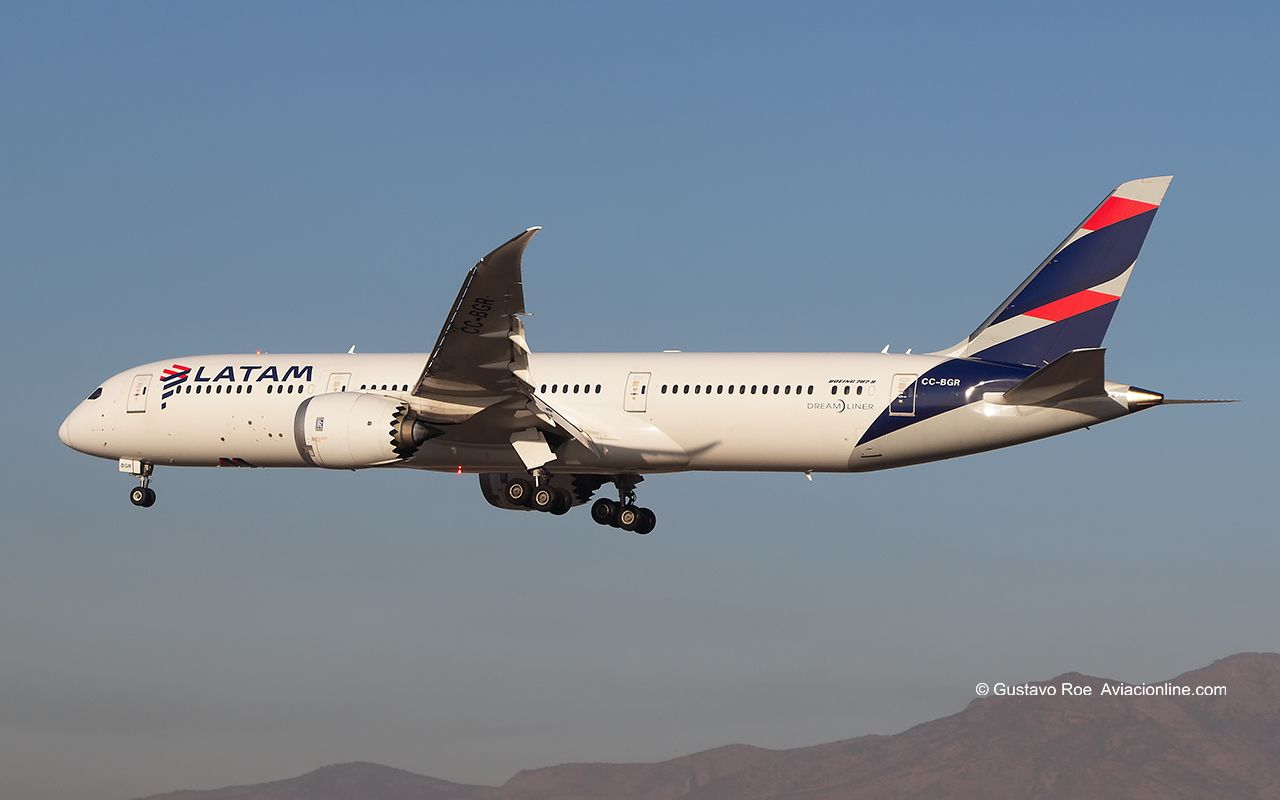 CC-BGR - Boeing 787-9 - LATAM Airlines