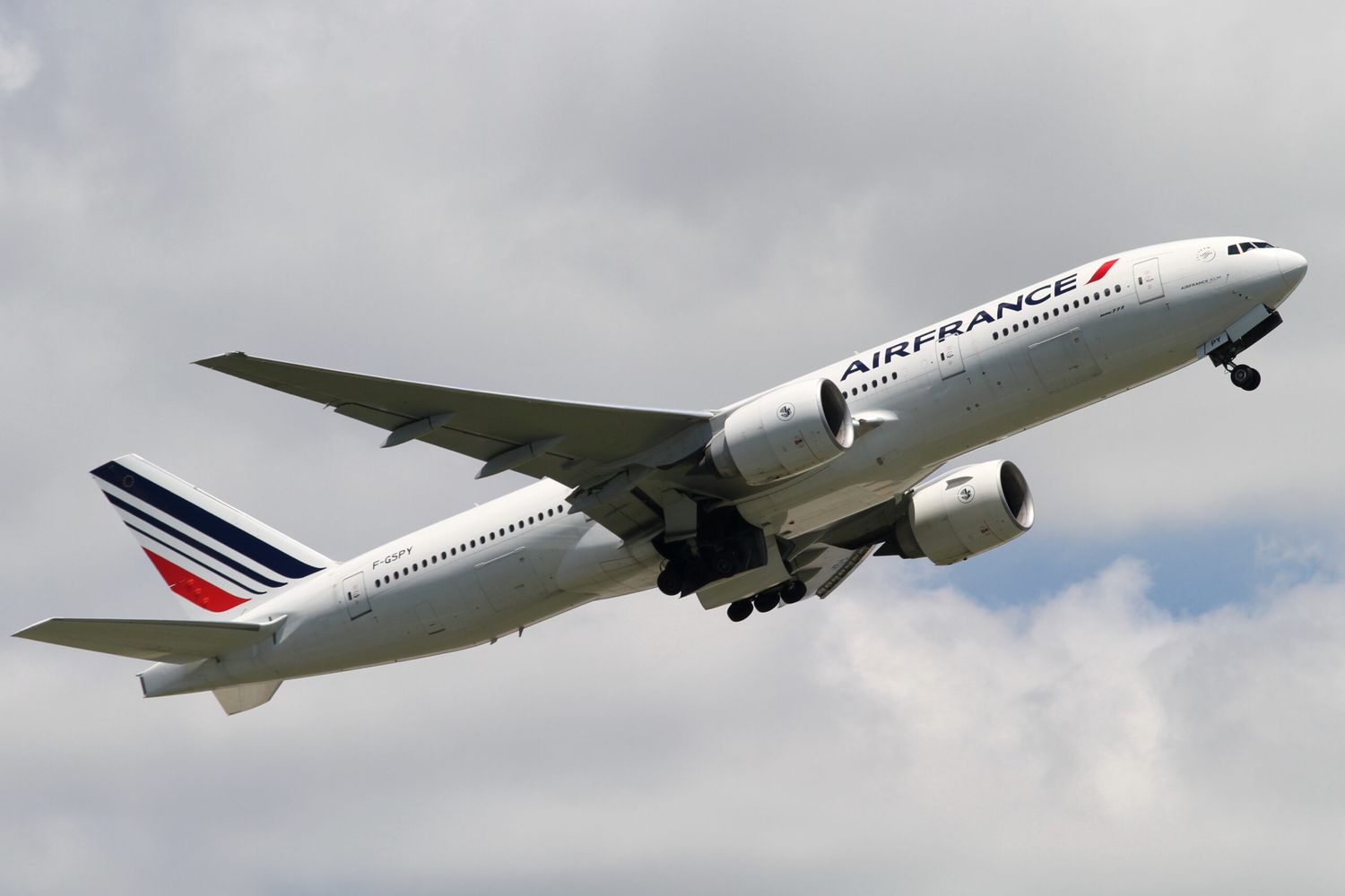 Air France resumed flights to Newark