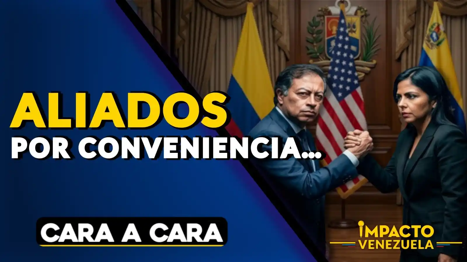 DELCY Y PETRO: Crónica de una relación forjada bajo la mira de EE. UU. - Cara a cara