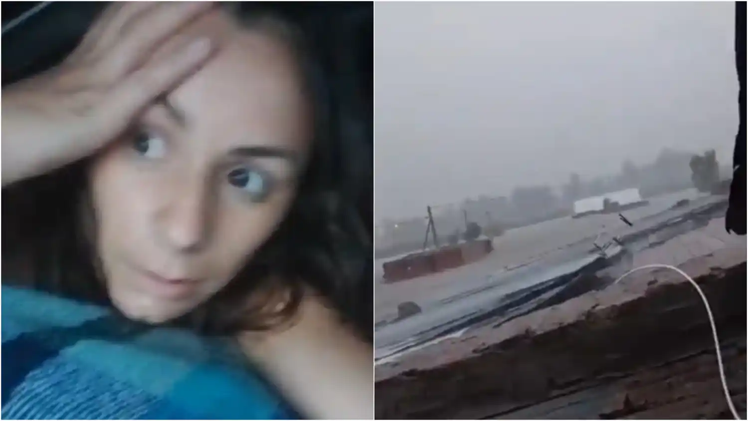 “Estamos en el techo, necesitamos ayuda”: el desesperado pedido de una familia en Bahía Blanca