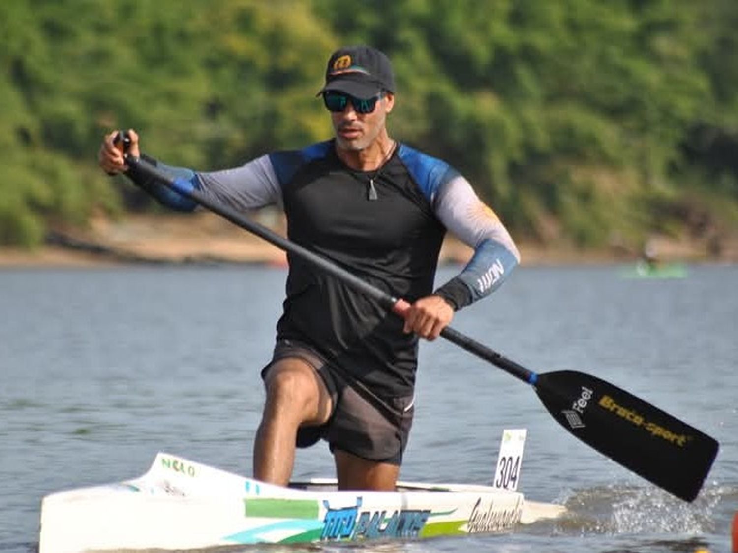 Tito Palacios correrá el Selectivo Nacional de Canotaje en busca de la clasificación a su duodécimo mundial