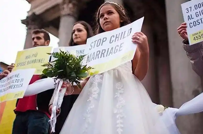Según la ONU, unas 800 millones de mujeres fueron casadas cuando eran niñas