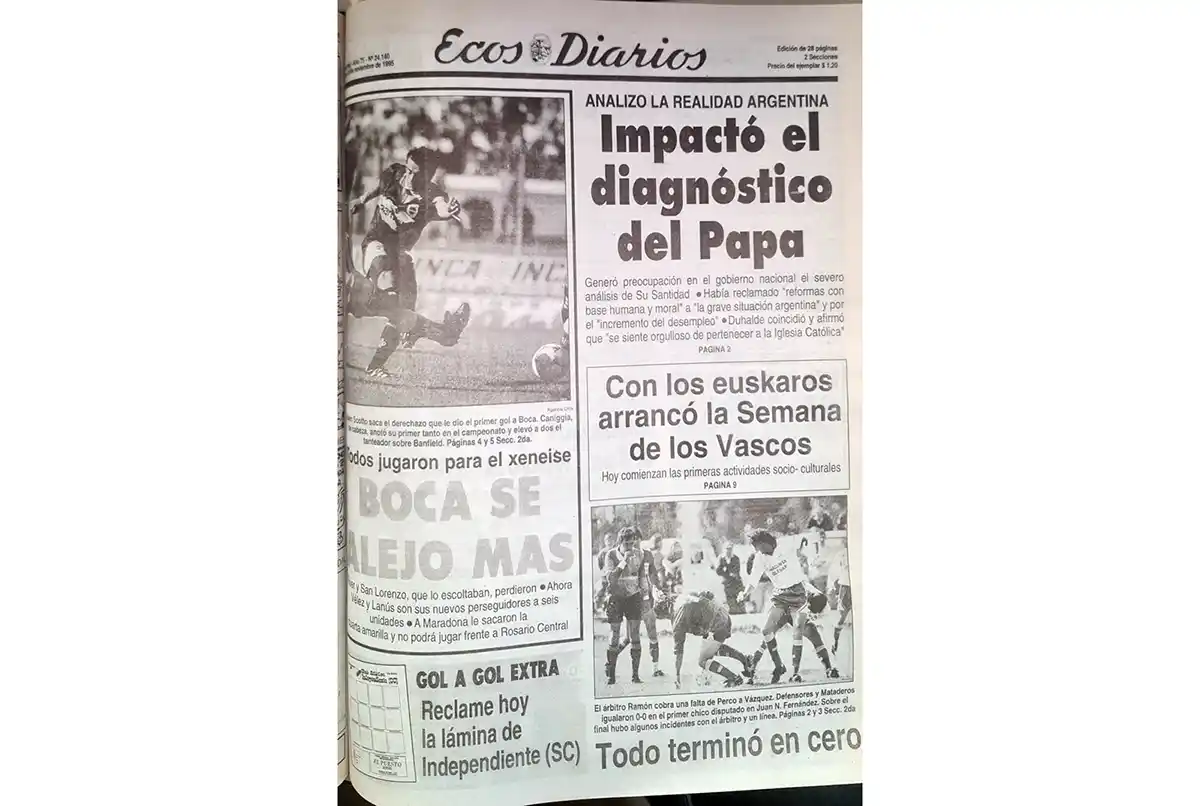 Lunes 13 de noviembre de 1995