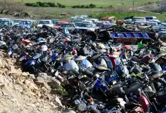 Aprehendieron a un joven que intentó sustraer motos del Depósito Judicial Cerro Leones
