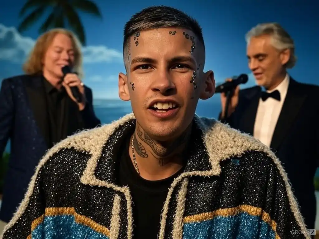 El nuevo Crossover de Big One, LGante con Axl Rose y Andrea Bocelli