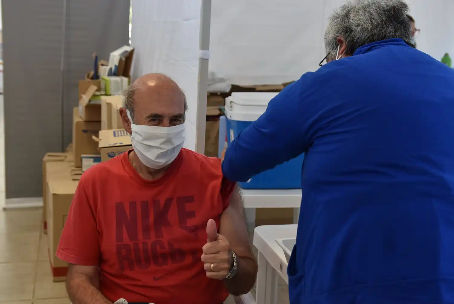 Hasta el momento fueron vacunados 27.010 vecinos de Chascomús con la primera dosis y 11.881 completaron el esquema