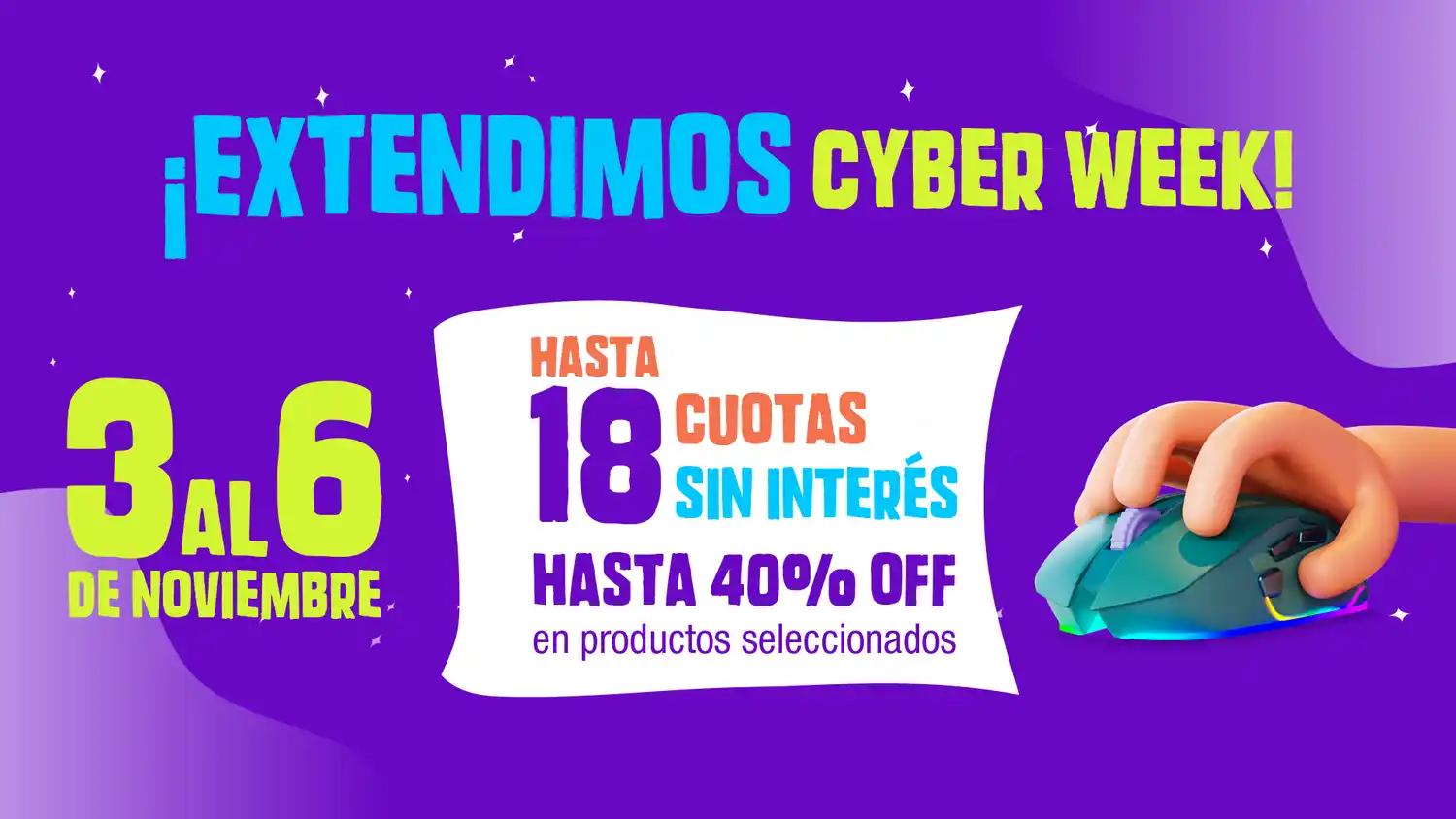 Tienda BNA extiende las promociones del Cyber Week con 18 cuotas sin interés