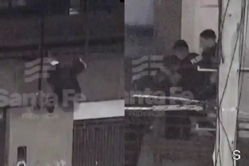 Detuvieron a un ladrón que escapaba por los techos de zona sur