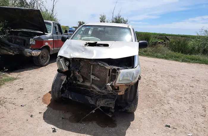 Tres lesionados en una fuerte colisión