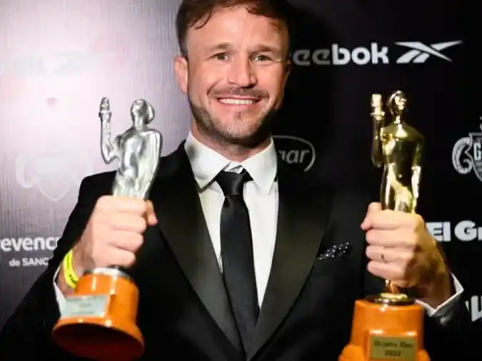 Agustín Canpino, el ganador del Oro en los Premios Olimpia 2025.