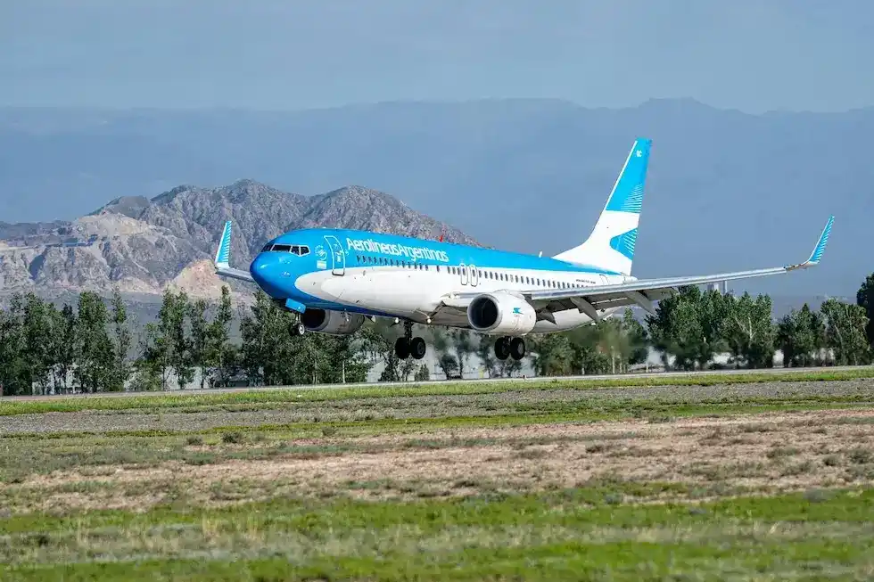 Aerolíneas Argentinas.