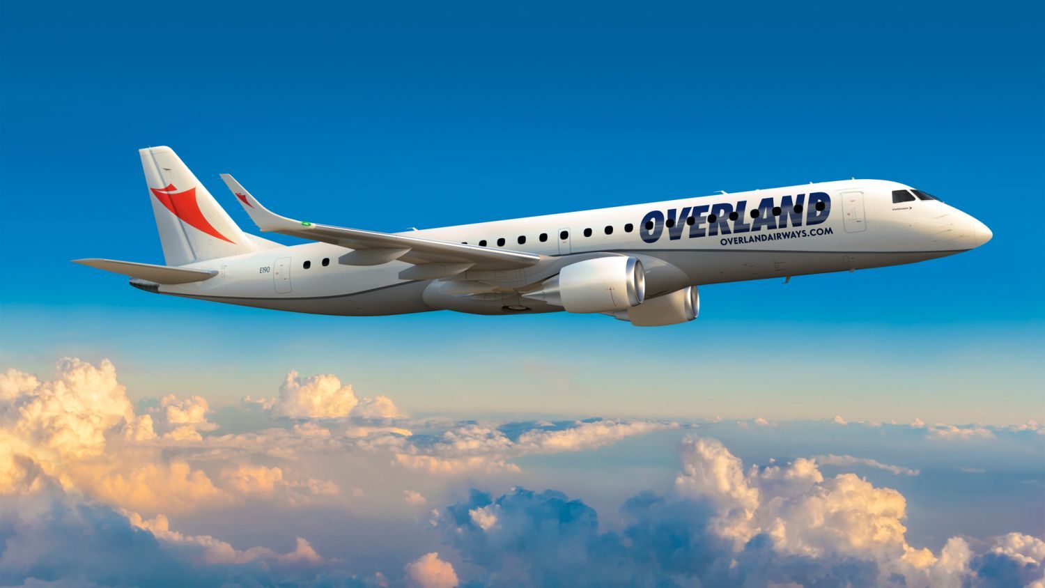 Dubai 2021: Overland Airways acuerda por seis Embraer E175-E1