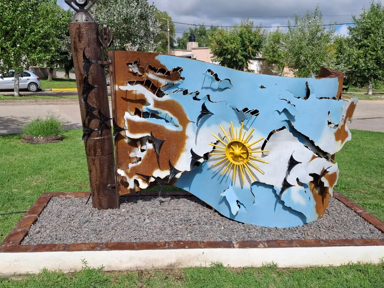 Homenaje a Malvinas en Cascallares