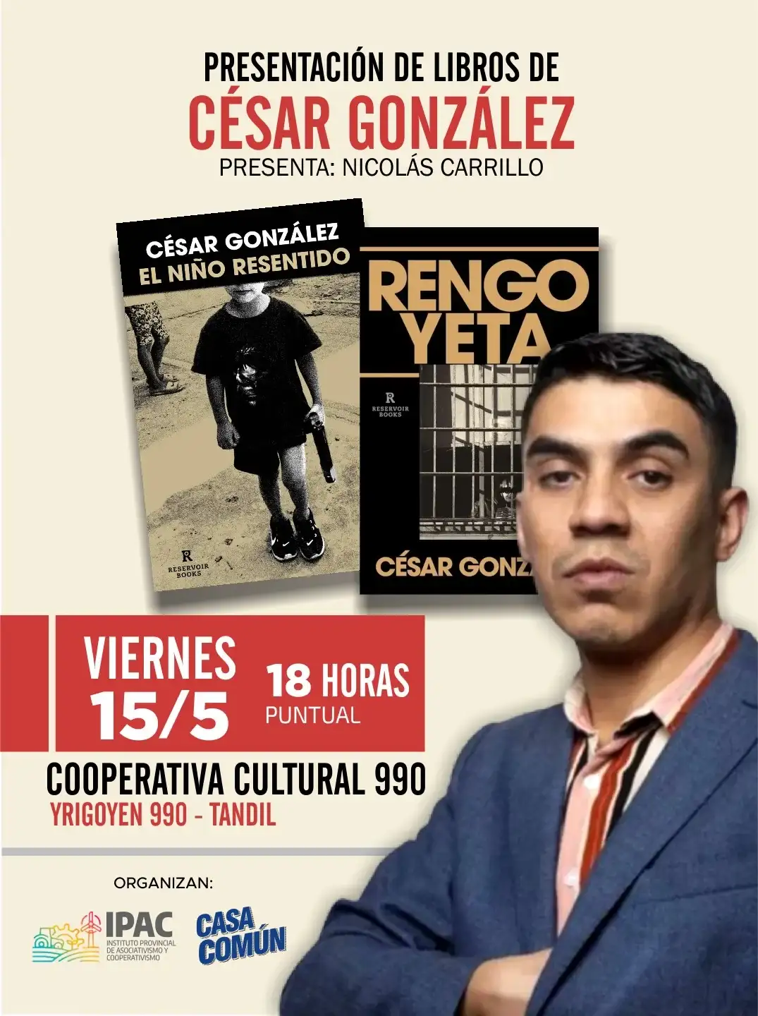cesar gonzalez charla