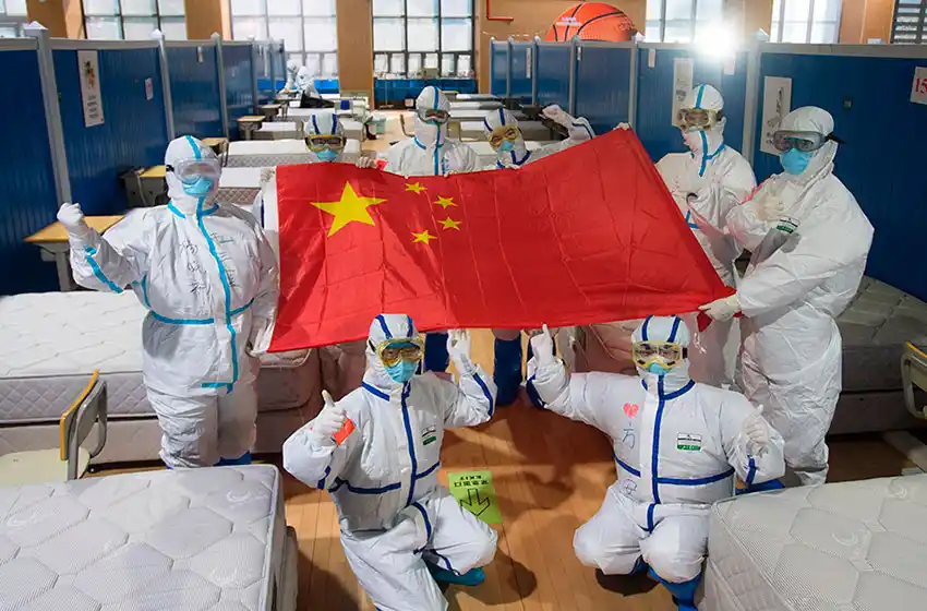 La OMS visita el hospital de Wuhan en el que se atendió el primer caso de coronavirus