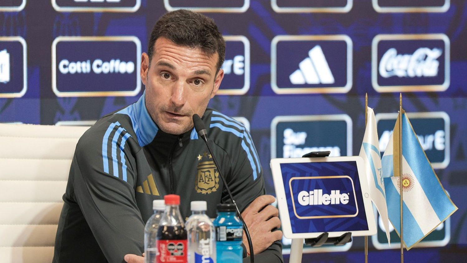 Scaloni: “Es una buena prueba”
