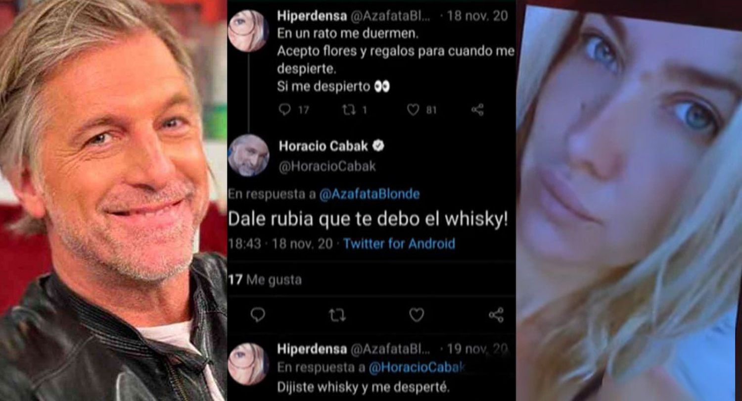 Revelaron mensajes que Horacio Cabak le enviaba a su amante