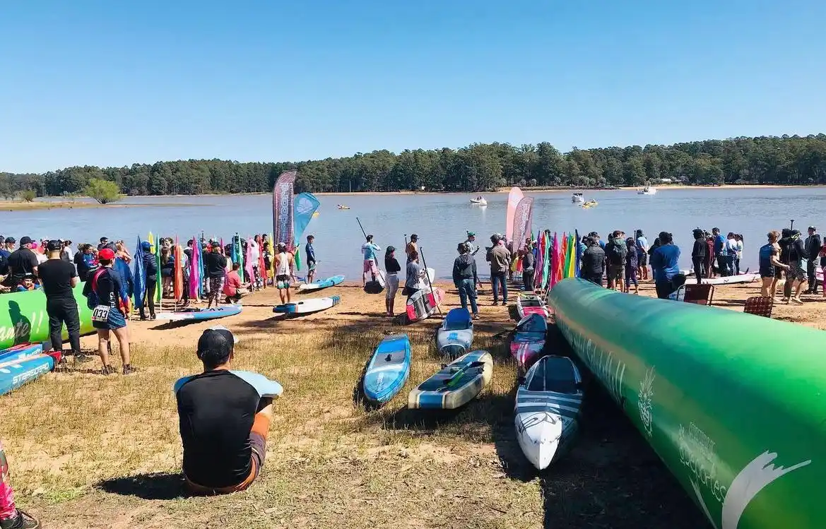 Campeonato Argentino de Stand Up Paddle, en la zona de Punta Viracho