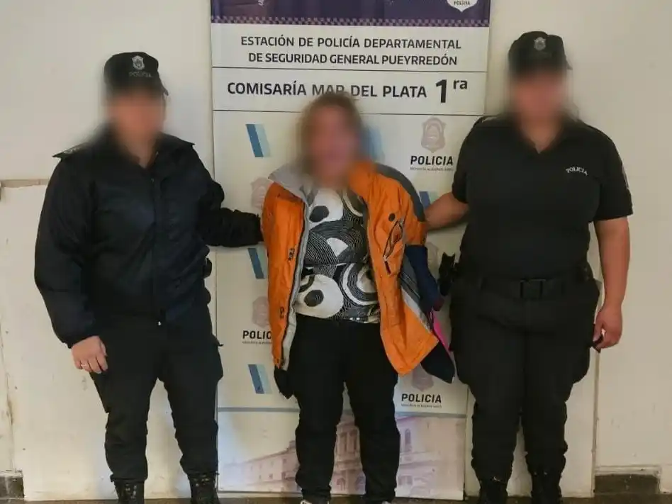 Quiso escapar con la plata, pero fue reducida por testigos del delito.