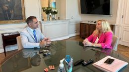 El intendente Mauricio Davico respaldó a Karina Milei y a los Menem